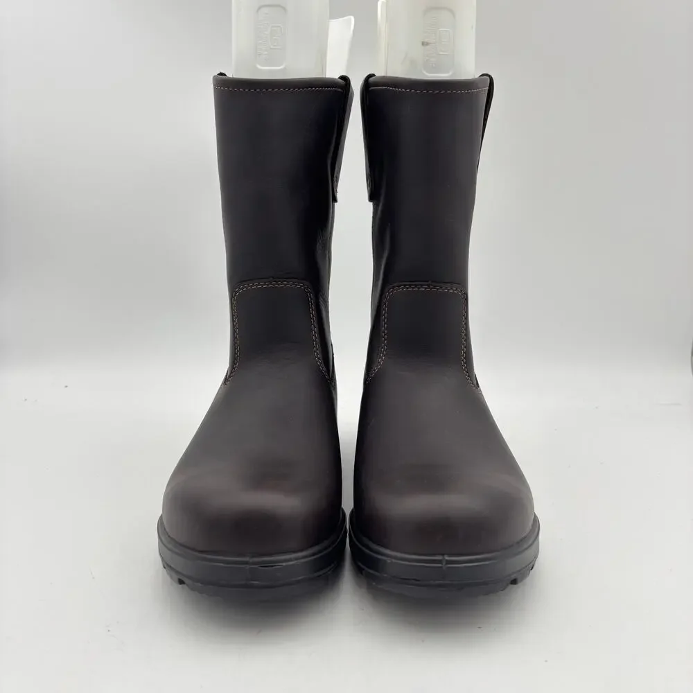 Blundstone 2528 Claret Full Grain Leather Rigger Boots Men's 10